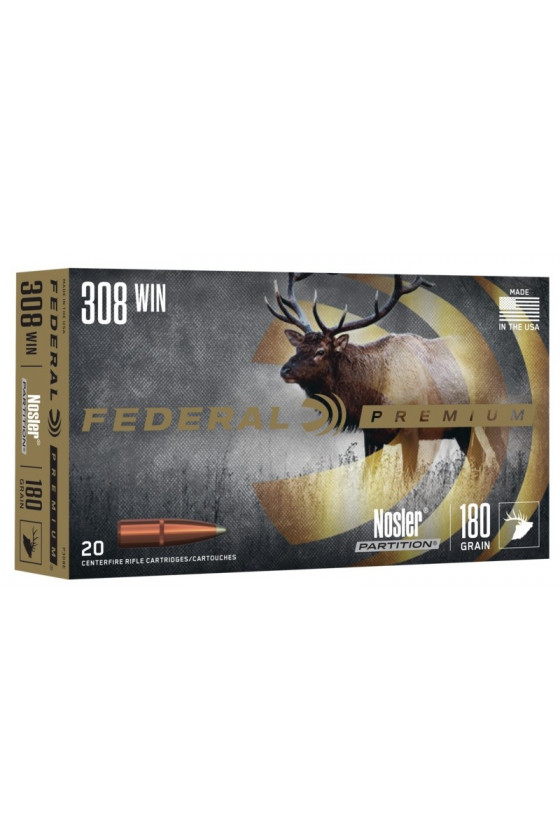 Munición Federal Nosler...